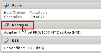Netzwerkeinstellungen anpassen