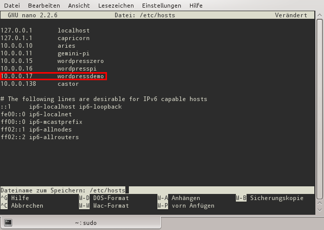 hosts-Datei ändern
