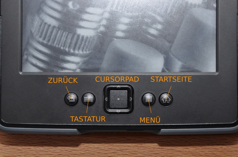 Kindle-Tasten